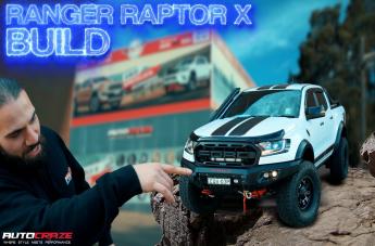 FORD RANGER RAPTOR RAMAZAN BLACK MACHINED